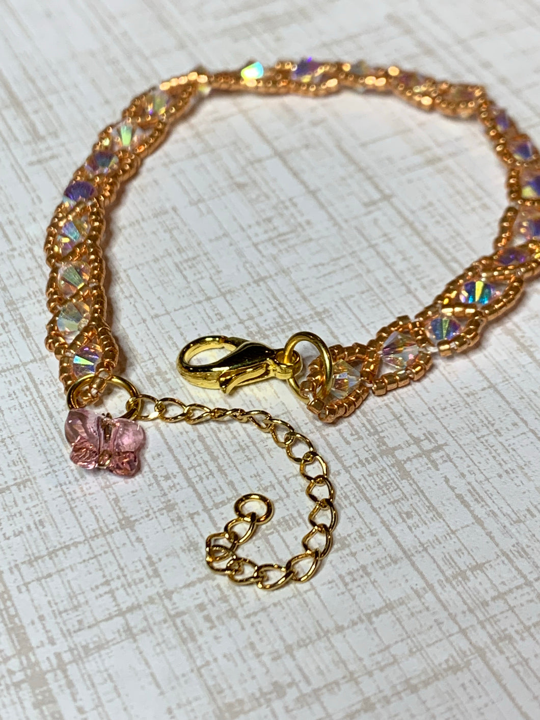 Rose Gold Swarovski bracelet