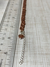 Load image into Gallery viewer, Rose gold color beaded bracelet
